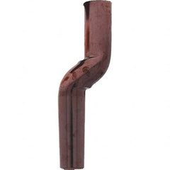 Tuffaloy - Spot Welder Tips For Use With: 4RW Electrode Holder Type: Bent Shank for 4RW Male Cap - Exact Industrial Supply