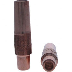 Tuffaloy - Spot Welder Tips For Use With: 4RW Electrode Holder Type: Straight Shank for 4RW Female Cap - Exact Industrial Supply