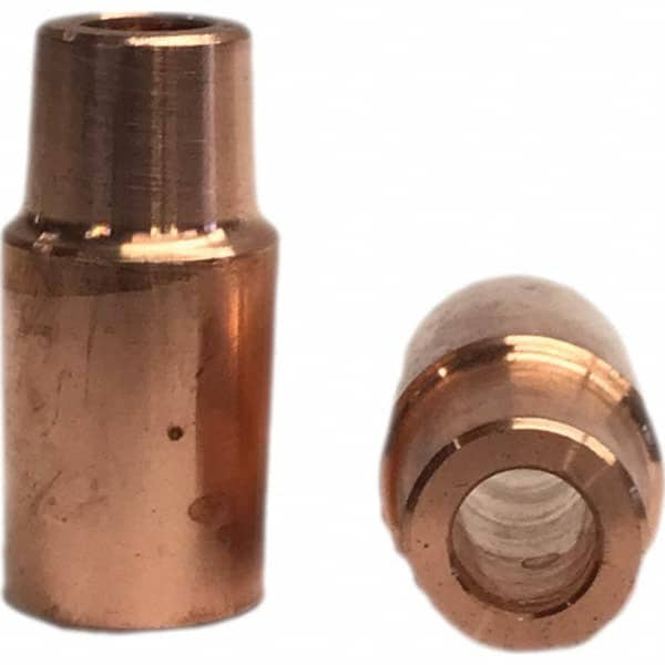 Tuffaloy - Spot Welder Tips For Use With: 6RW Electrode Holder Type: Straight Shank for 6RW Female Cap - Exact Industrial Supply