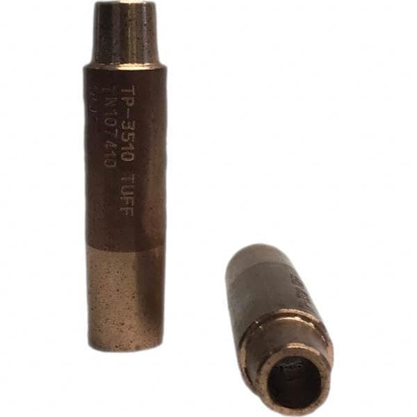 Tuffaloy - Spot Welder Tips For Use With: 5RW Electrode Holder Type: Straight Shank for 5RW Female Cap - Exact Industrial Supply