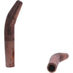 Spot Welder Tips; Tip Type: Single Bend Tip A Nose (Pointed); Material: RWMA Class 2 - C18200; Type: Single Bend Tip A Nose (Pointed)