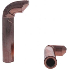 Tuffaloy - Spot Welder Tips For Use With: Variable Offset Holder Type: Variable Offset Tip D Nose (Offset) - Exact Industrial Supply