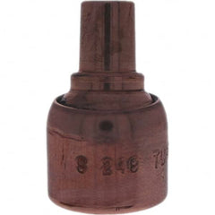 Tuffaloy - Spot Welder Tips For Use With: 5RW Cap Taper Electrode Holder Type: Swivel Tip - Exact Industrial Supply