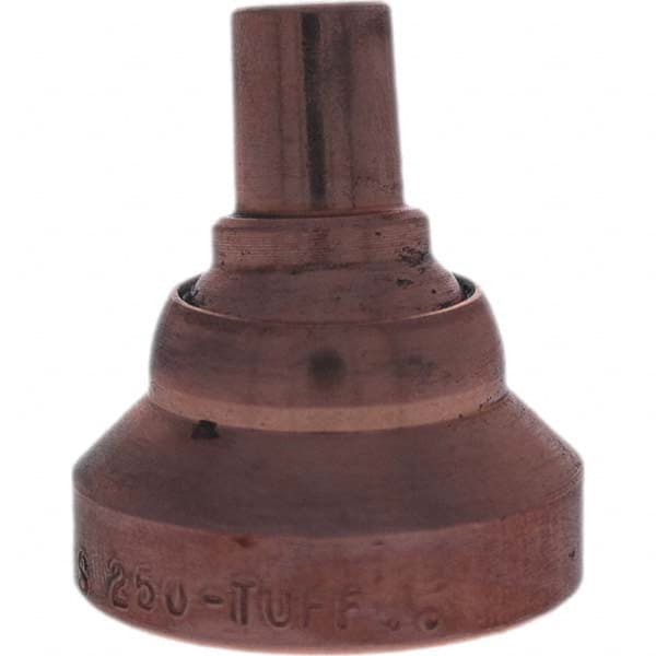 Tuffaloy - Spot Welder Tips For Use With: 5RW Cap Taper Electrode Holder Type: Swivel Tip - Exact Industrial Supply