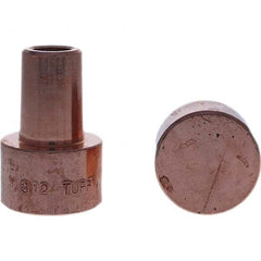 Tuffaloy - Spot Welder Tips For Use With: 5RW Electrode Holder Type: Backup Electrode Round Face - Exact Industrial Supply