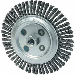 Osborn - 7" OD, 5/8-11 Arbor Hole, Stringer Bead Carbon Wheel Brush - Exact Industrial Supply
