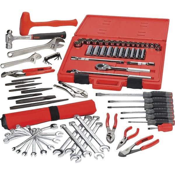 Proto - 77 Piece Starter Tool Set - Tools Only - Exact Industrial Supply