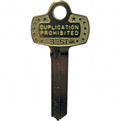 Best - Best Nickel Key Blank - Exact Industrial Supply