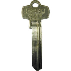 Best - Best Nickel Key Blank - Exact Industrial Supply