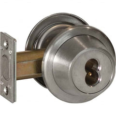 Best - Deadbolts Type: Heavy-Duty Double Cylinder Door Thickness Range: 1-3/4-2 - Exact Industrial Supply