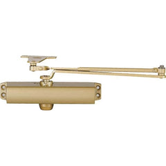 Stanley - Manual Dampers Type: Commercial Grade 1 Door Closer Closer Body Length: 10.0 (Decimal Inch) - Exact Industrial Supply