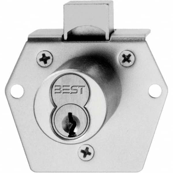 Best - Cabinet Components & Accessories Type: Cabinet Lock For Use With: All Cabinets - Exact Industrial Supply