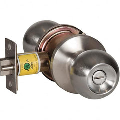 Best - Knob Locksets Type: Passage Door Thickness: 1 3/8 - 1 7/8 - Exact Industrial Supply
