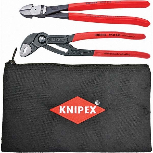 Knipex - Plier Sets Set Type: Assortment Number of Pieces: 2 - Exact Industrial Supply