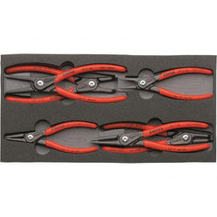 Knipex - Plier Sets Set Type: Retaining Ring Pliers Number of Pieces: 6 - Exact Industrial Supply