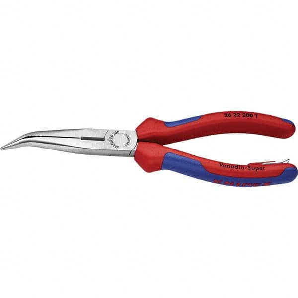 Knipex - Bent Nose Pliers Type: Bent Nose Overall Length (Inch): 8 - Exact Industrial Supply