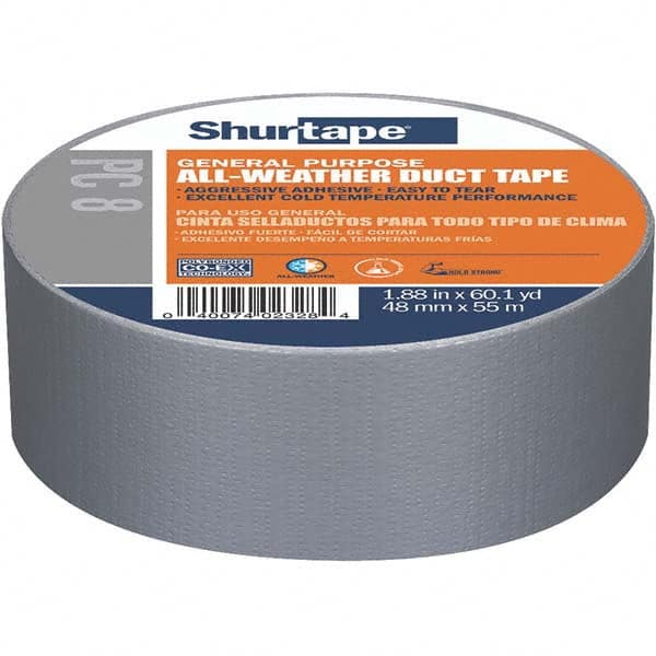 Shurtape - PC 8 General Purpose Grade, Co-Extruded Duct Tape - Exact Industrial Supply