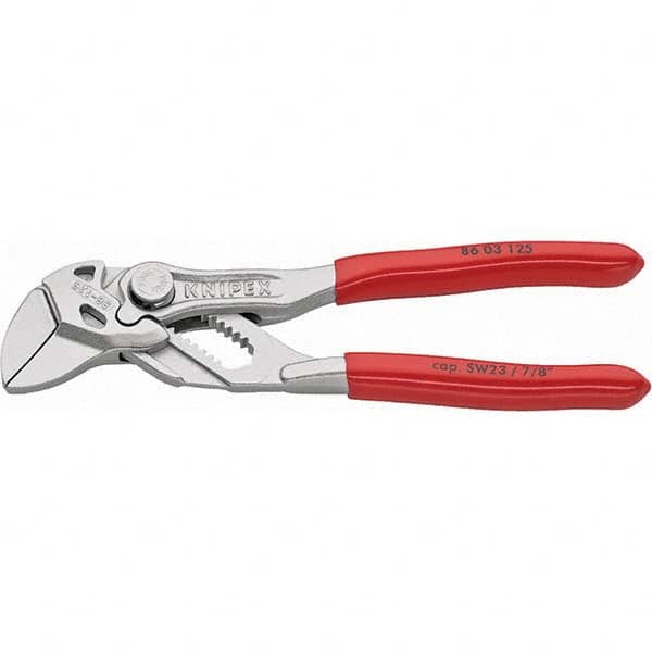 Knipex - Tongue & Groove Pliers Type: Pipe Wrench Pliers Overall Length Range: Less than 6" - Exact Industrial Supply