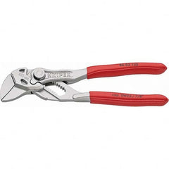 Knipex - Tongue & Groove Pliers Type: Pipe Wrench Pliers Overall Length Range: Less than 6" - Exact Industrial Supply