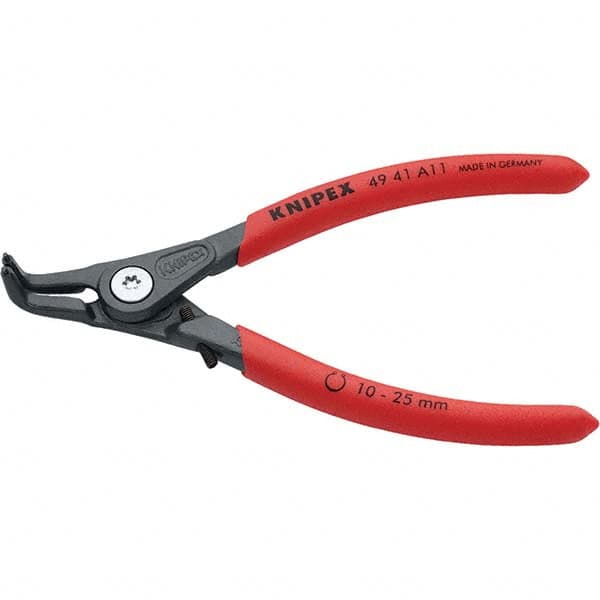 Knipex - Retaining Ring Pliers Type: External Ring Size: 25/64" - 1" - Exact Industrial Supply