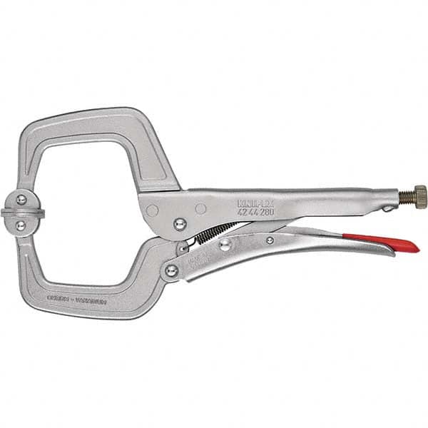 Knipex - Locking Pliers Plier Type: Welding Pliers Jaw Style: Locking Jaw - Exact Industrial Supply