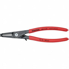 Knipex - Retaining Ring Pliers Type: Internal Ring Size: 1-37/64" - 3-15/16" - Exact Industrial Supply