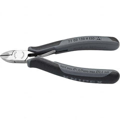 Knipex - Cutting Pliers Type: Electronics Diagonal Cutters Insulated: NonInsulated - Exact Industrial Supply