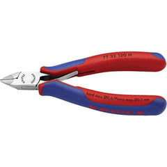 Knipex - Cutting Pliers Type: Electronics Diagonal Cutters Insulated: NonInsulated - Exact Industrial Supply