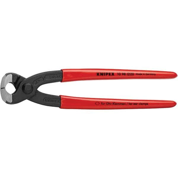 Knipex - Ear Clamp Installation Tools Type: Standard Jaw, Single Action - Exact Industrial Supply