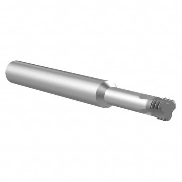 Allied Machine and Engineering - 1/4 Internal/External 3-Flute Solid Carbide Helical Flute Thread Mill - Exact Industrial Supply