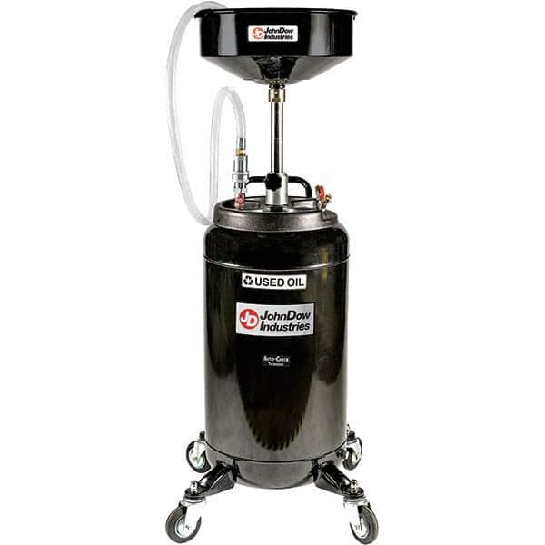 JohnDow - Oil Drain Containers Type: Pressurized Evacuation Drain w/Casters Container Size: 25 Gal - Exact Industrial Supply