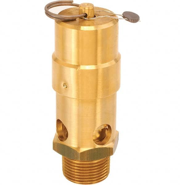Control Devices - 1" Inlet, ASME Safety Valve - Exact Industrial Supply