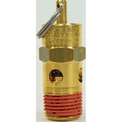 Control Devices - 3/8" Inlet, ASME Safety Valve - Exact Industrial Supply