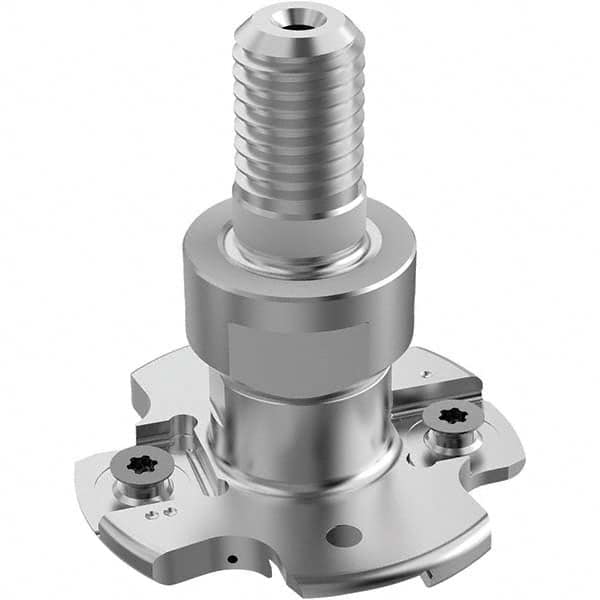 Seco - Combimaster Connection, 5/32" Cutting Width, 0.4449" Depth of Cut, 1-1/2" Cutter Diam, 4 Tooth Indexable Slotting Cutter - Exact Industrial Supply