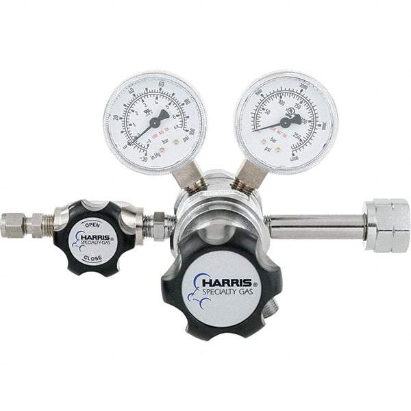 Harris Products - Welding Regulators   Gas Type: Hydrogen/Methane    CGA Inlet Connection: 350 - Exact Industrial Supply