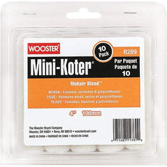 Wooster Brush - Paint Roller Covers   Type: Mini Roller    Nap Size (Inch): 0 - Exact Industrial Supply