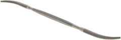 Grobet - 7" Riffler Precision Swiss Pattern File - Silversmith's Handle - Exact Industrial Supply