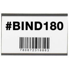 Value Collection - Label Holders Backing: Magnetic Width (Inch): 5 - Exact Industrial Supply