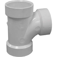 Jones Stephens - Drain, Waste & Vent Pipe Fittings Type: Sanitary Tee Fitting Size: 6 (Inch) - Exact Industrial Supply