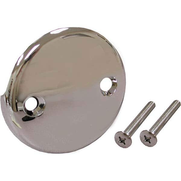 Jones Stephens - Shower Heads & Accessories Type: Overflow Plate Finish/Coating: Chrome Plated - Exact Industrial Supply