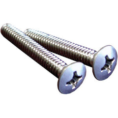 Jones Stephens - Shower Heads & Accessories Type: Overflow Plate Material: Metal - Exact Industrial Supply