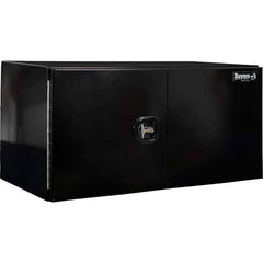 24″ Wide x 48″ Long x 24″ High x 24″ Deep Underbody Truck Box Aluminum, Black, For All Trucks with 6' or 8' Bed, Full & Mid-Size Pick-Ups, Underbody Truck Box