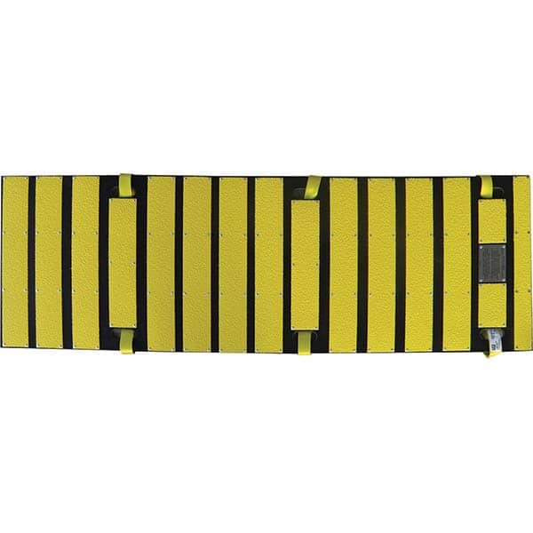 AME International - Grating, Stair Treads & Step Bars Type: Dozer Track Safety Mat Surface Style: Serrated Surface - Exact Industrial Supply