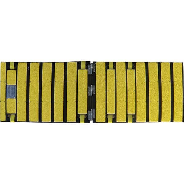 AME International - Grating, Stair Treads & Step Bars Type: Dozer Track Safety Mat Surface Style: Serrated Surface - Exact Industrial Supply