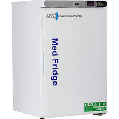American BioTech Supply - Laboratory Refrigerators and Freezers Type: Pharmacy Refrigerator Volume Capacity: 2.5 Cu. Ft. - Exact Industrial Supply
