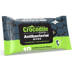 Crocodile Cloth - Wipes Type: Disinfectant Style: Pre-Moistened; Flat Fold - Exact Industrial Supply