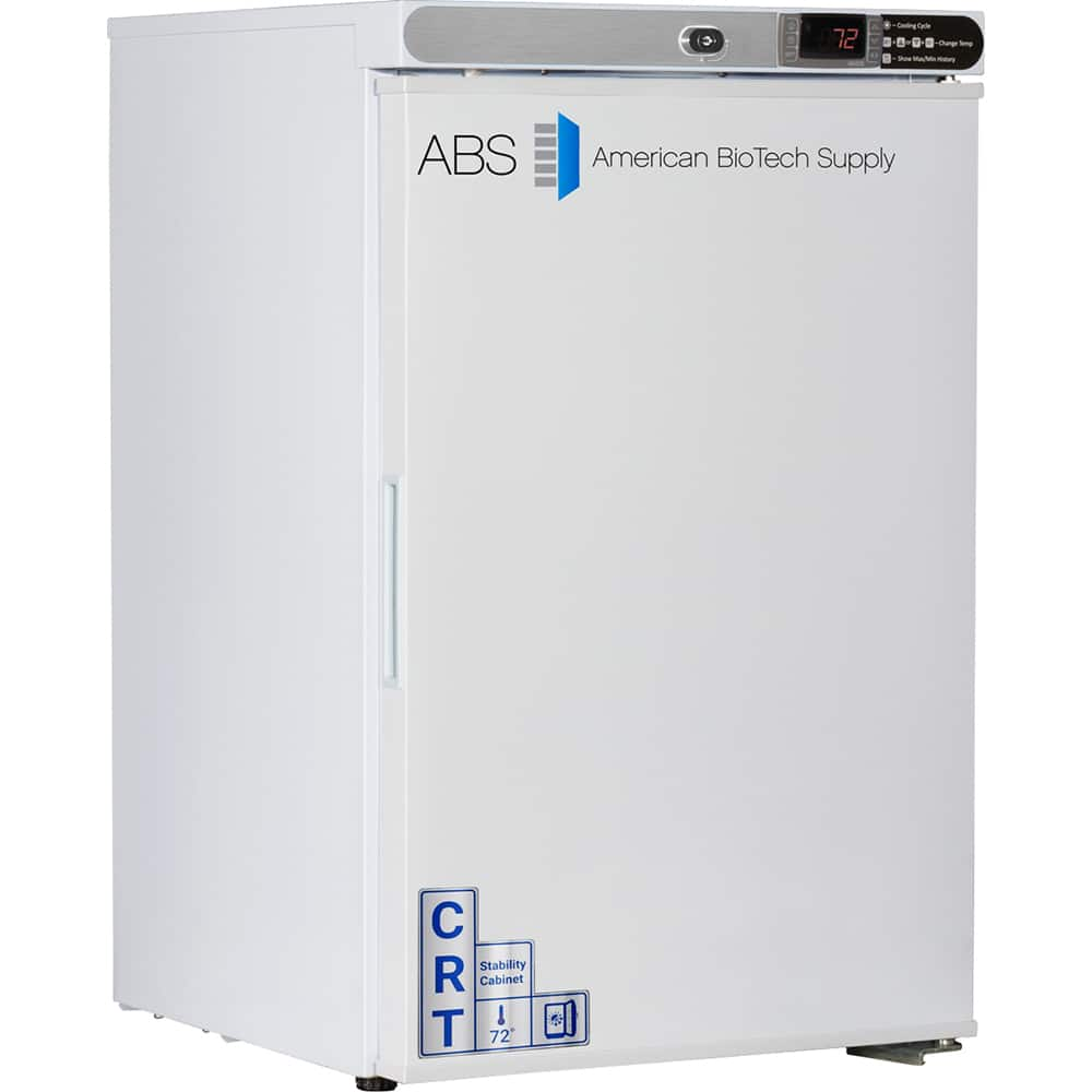 American BioTech Supply - Laboratory Refrigerators and Freezers Type: Controlled Room Temperature Cabinet Volume Capacity: 2.5 Cu. Ft. - Exact Industrial Supply