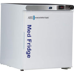 American BioTech Supply - Laboratory Refrigerators and Freezers Type: Pharmacy Refrigerator Volume Capacity: 1 Cu. Ft. - Exact Industrial Supply