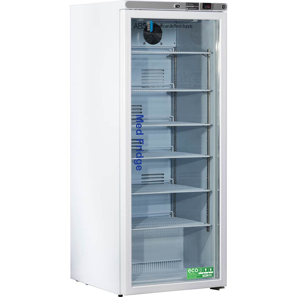 American BioTech Supply - Laboratory Refrigerators and Freezers Type: Pharmacy Refrigerator Volume Capacity: 10.5 Cu. Ft. - Exact Industrial Supply