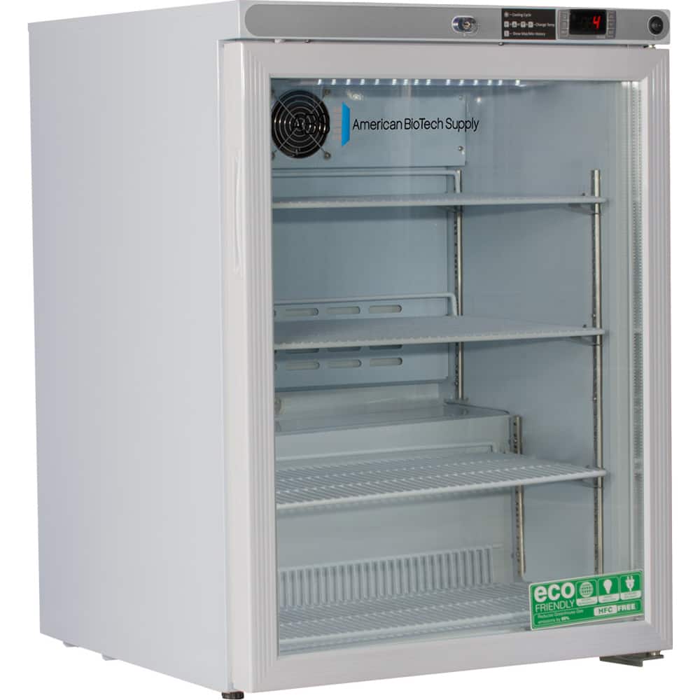 American BioTech Supply - Laboratory Refrigerators and Freezers Type: Undercounter Refrigerator Volume Capacity: 5.2 Cu. Ft. - Exact Industrial Supply
